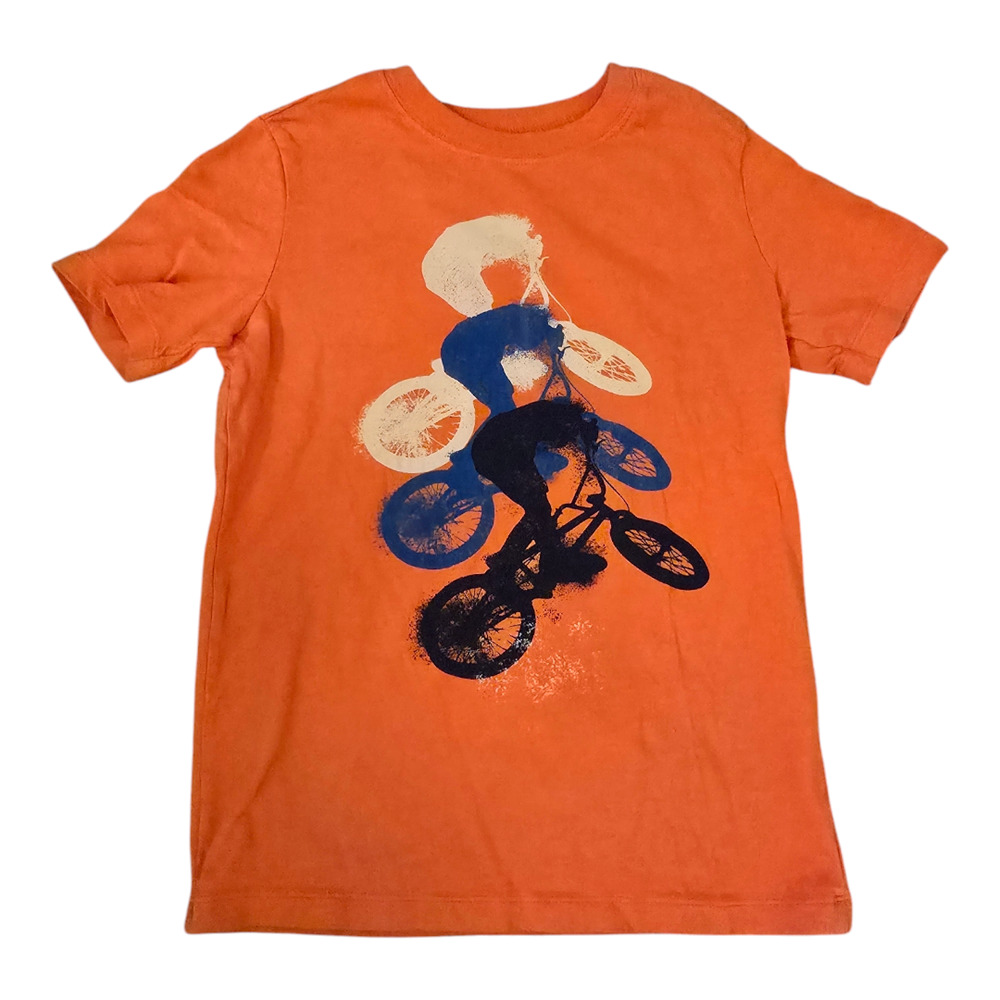 Carter's Kid Short Sleeve Shirt Bikes 7